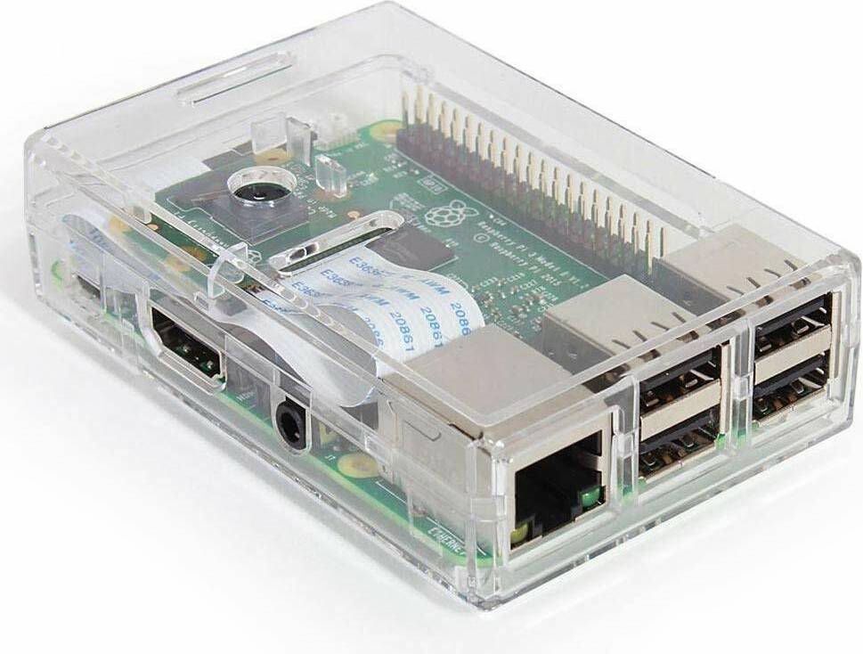Clear Enclosure For Raspberry Pi 3 2 B+
