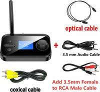 Bluetooth ljud adapter Bluetooth 5.0 Stereo Audio Controller Adapter