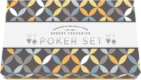 Robert Frederick Pyramid Patterns Poker Set
