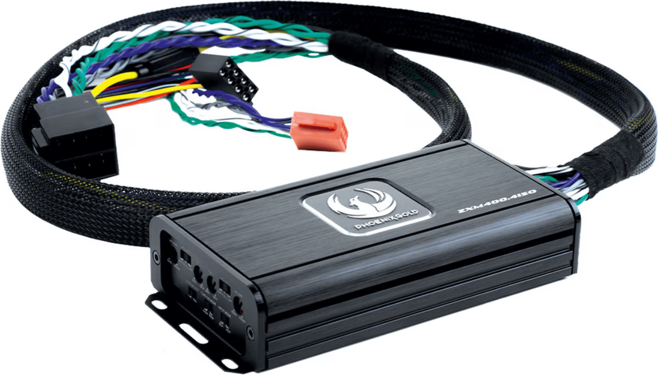 ZXM400 4x100W RMS Mini Plug