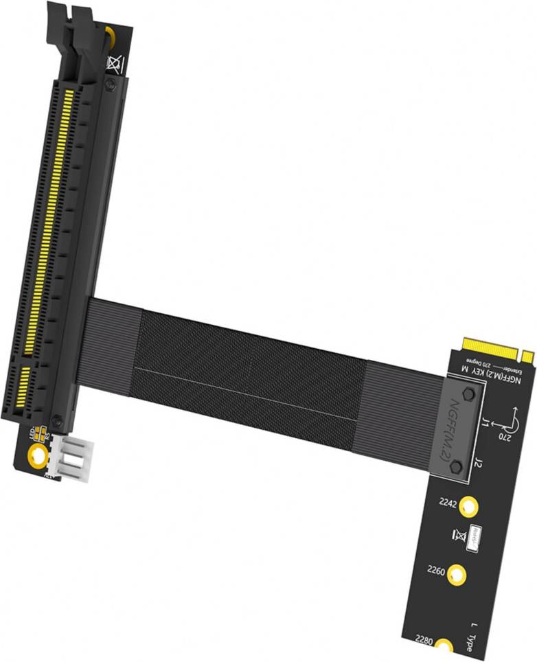 NGFFs M To PCIe 16X Graphics Card Adapter
