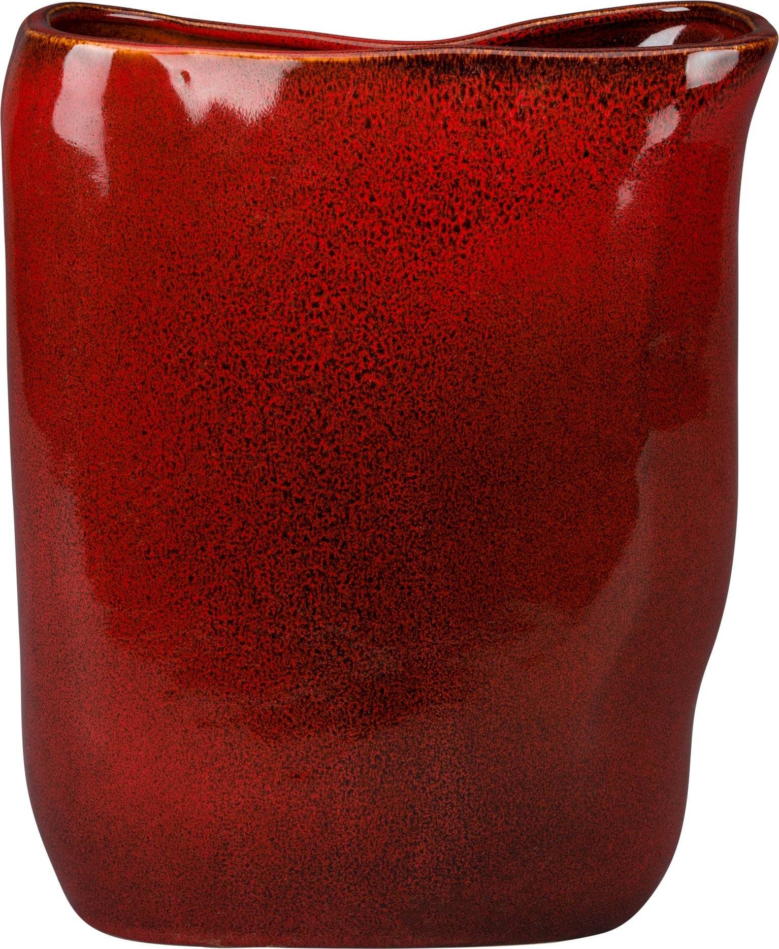 Vaas Edna 31 cm Rood