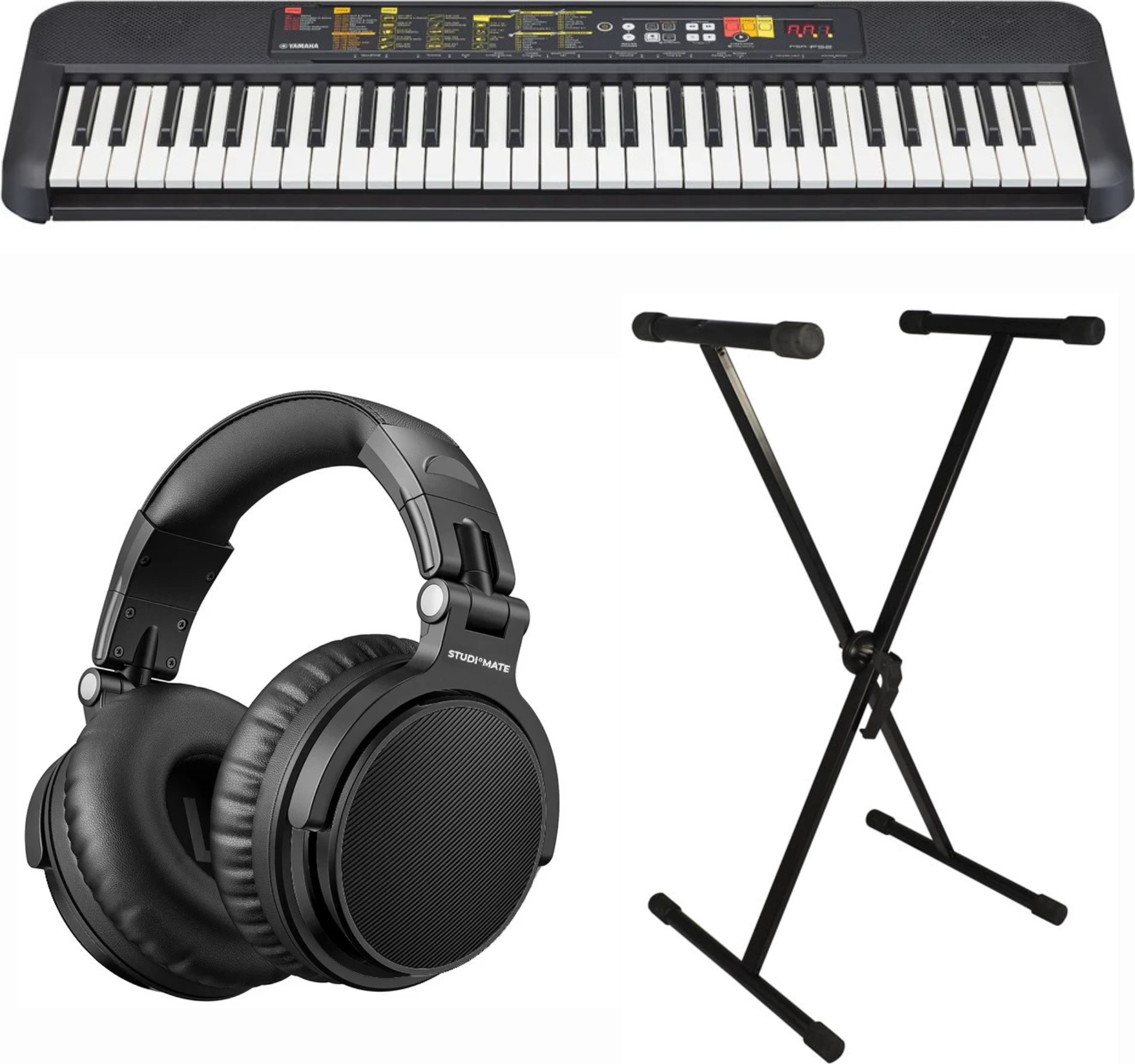 Yamaha psr keyboard Yamaha PSR-F52 Keyboard Bundle Sort