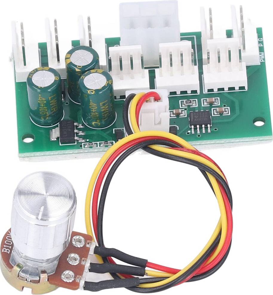 PC Fan Speed Controller 12V 4-Pin 3-Pin