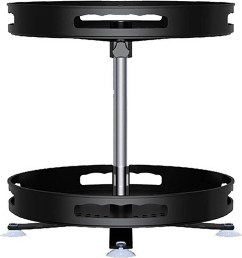 360 Rotating 3-Tier Cabinet Organizer Rack Kitchen Storage