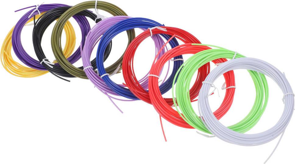10 Pcs Matte 3D Printer Filament Set