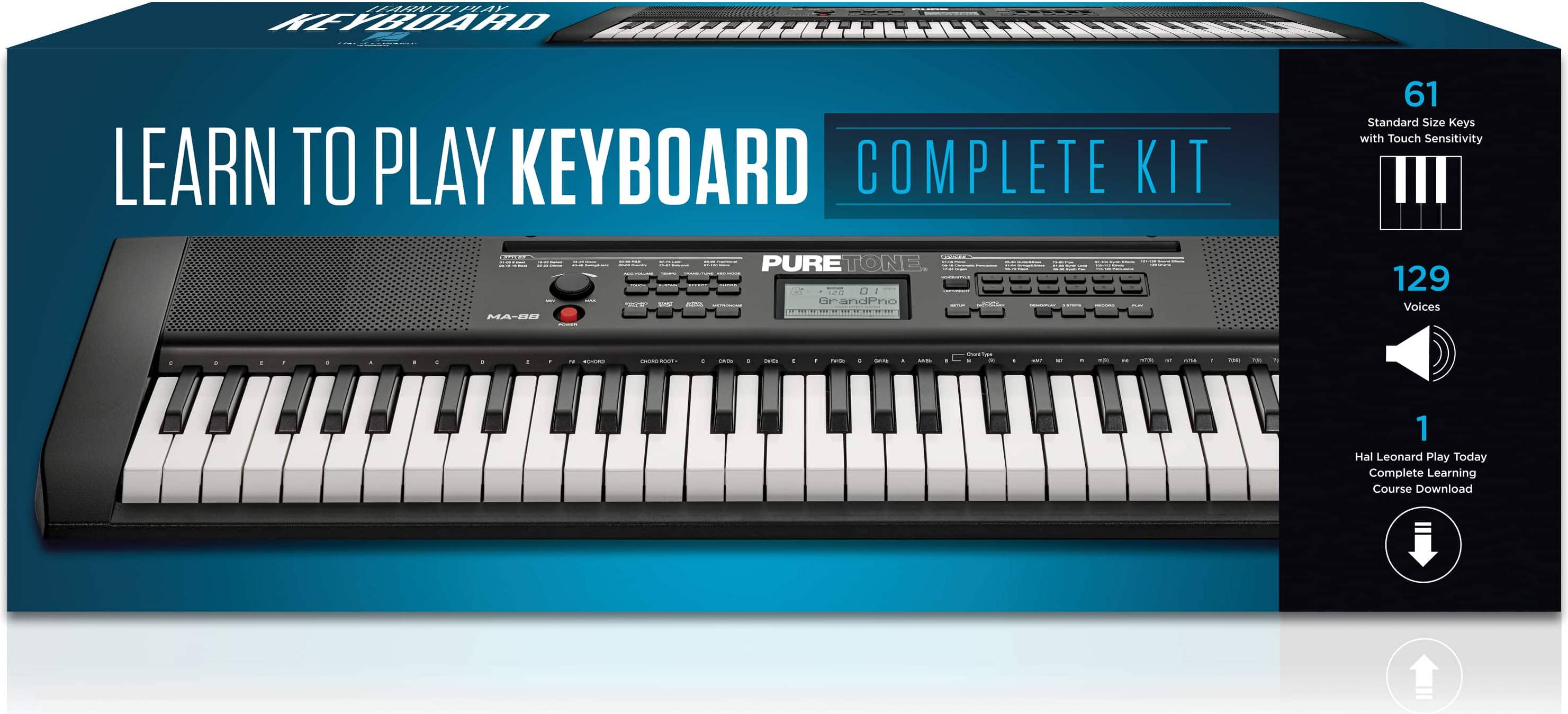Hal Leonard Portable Learn to Play Keyboard Kit