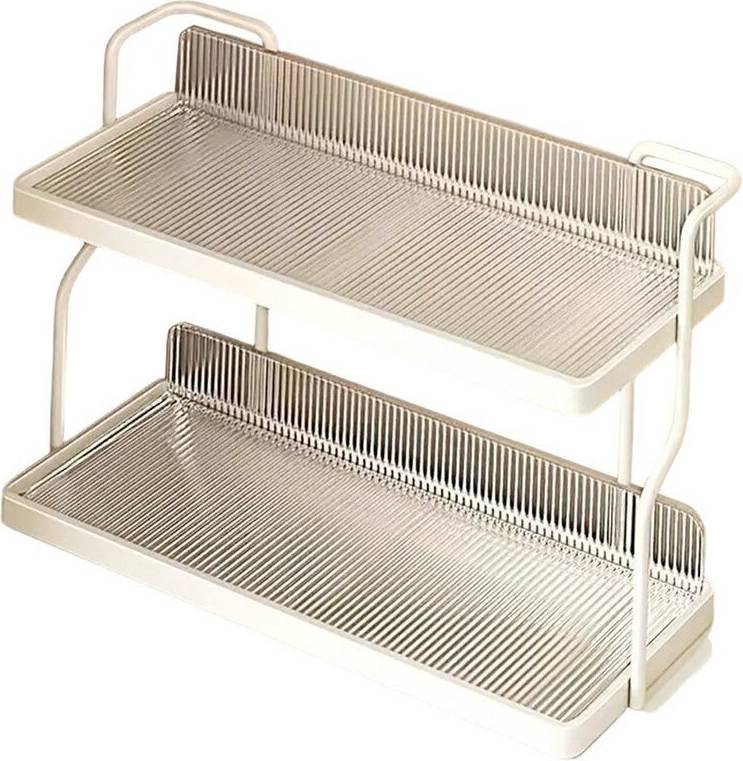 Tauoh Kitchen Spice Rack 2-Layer Countertop Organizer
