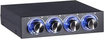 Sodial Fan Speed Controller 4 Channel With Led Controls
