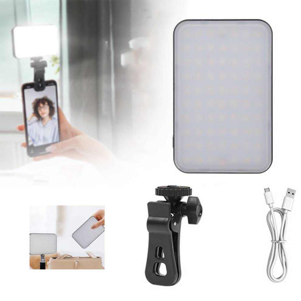 Rechargeable LED Phone Light Clip