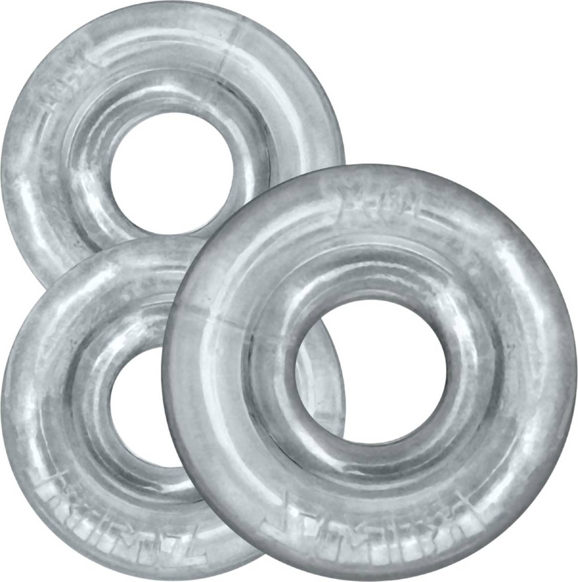 Cock ring's Sex Toys Oxballs Multi-Size Cock Rings 3 Pack Clear