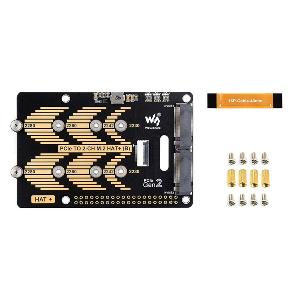Tlily PCIe to Dual Channel M.2 Adapter Board Module