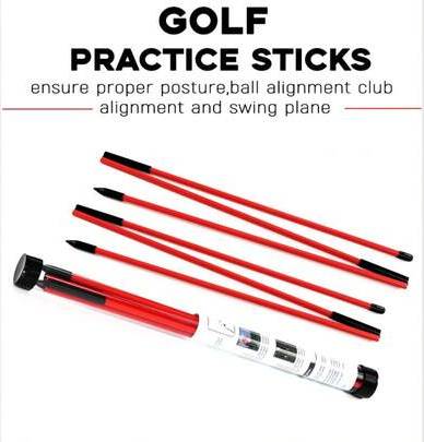Shein 48 Inch Foldable Golf Alignment Sticks Set