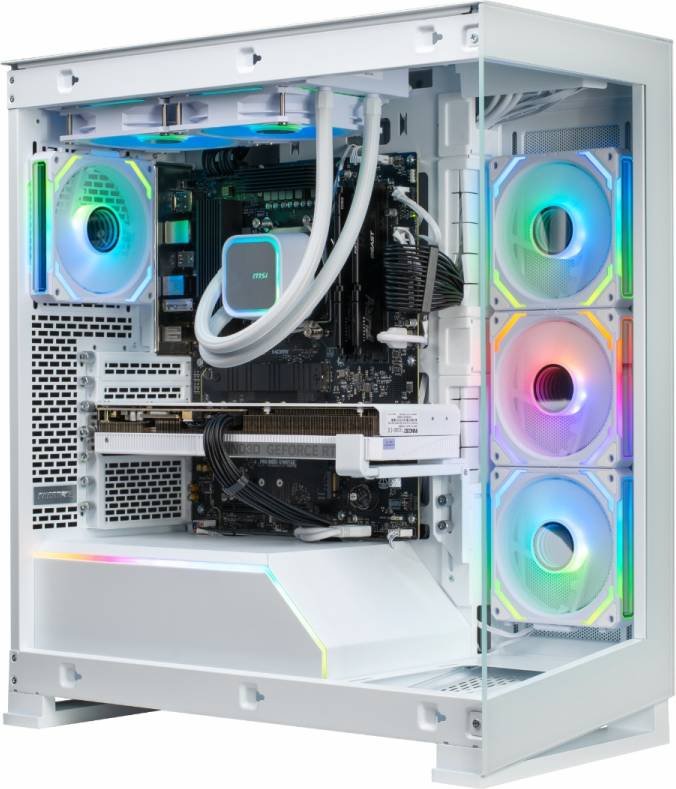 9070 xt Shark Gaming RGBeast White R700 Gamingdator RX9070 XT