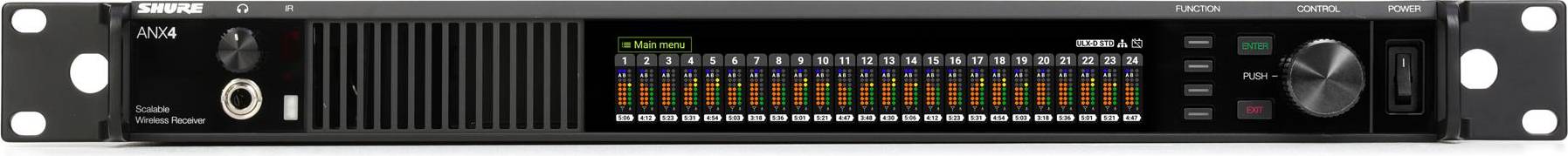 Shure ANX4-DC Wireless Digital Receiver Multi-RX