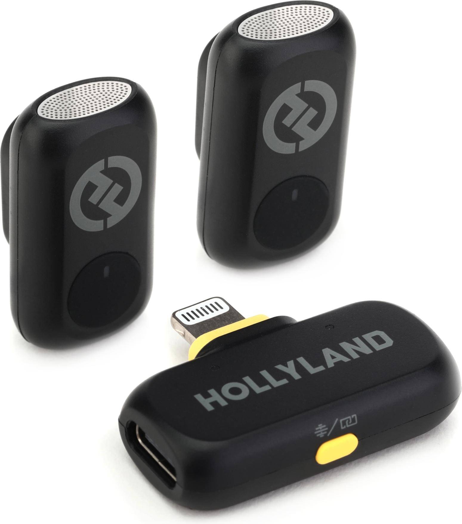 Wireless microphones Hollyland Lark A1 Mini Duo Lightning Wireless Microphone System