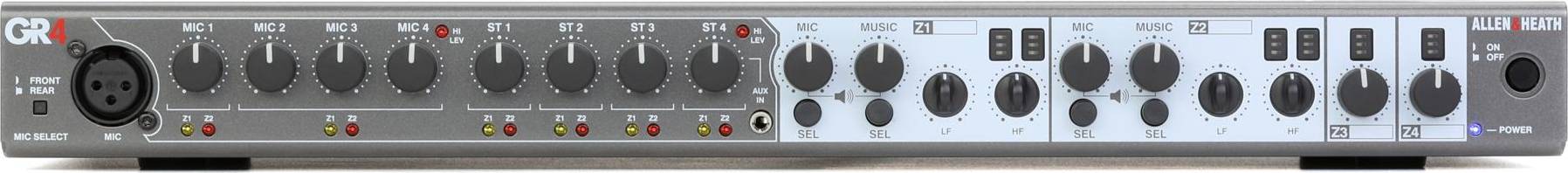 Allen heath Allen & Heath GR4 Rackmount Zone Mixer