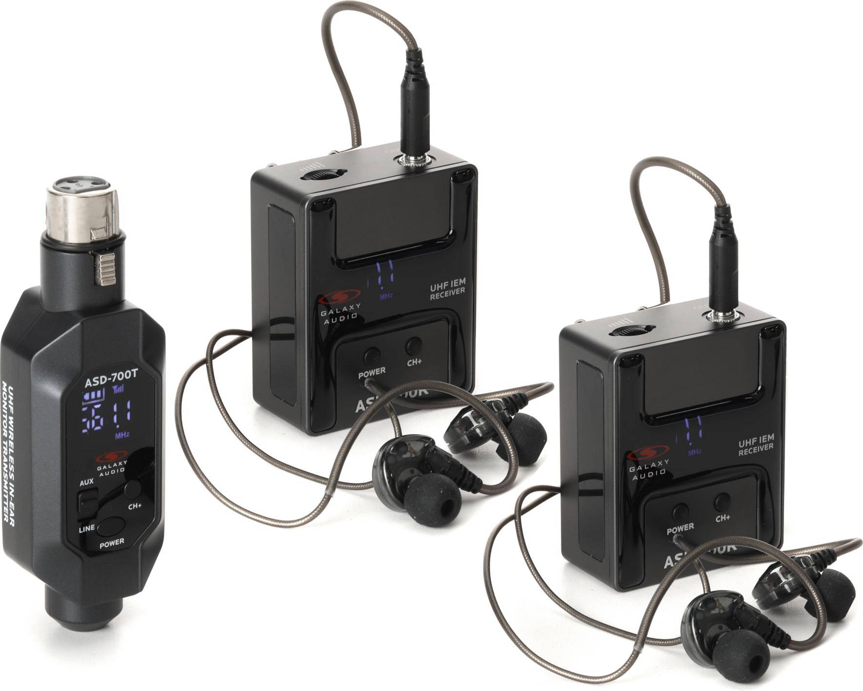 ASD-700 Digital UHF Wireless In-ear Monitoring System