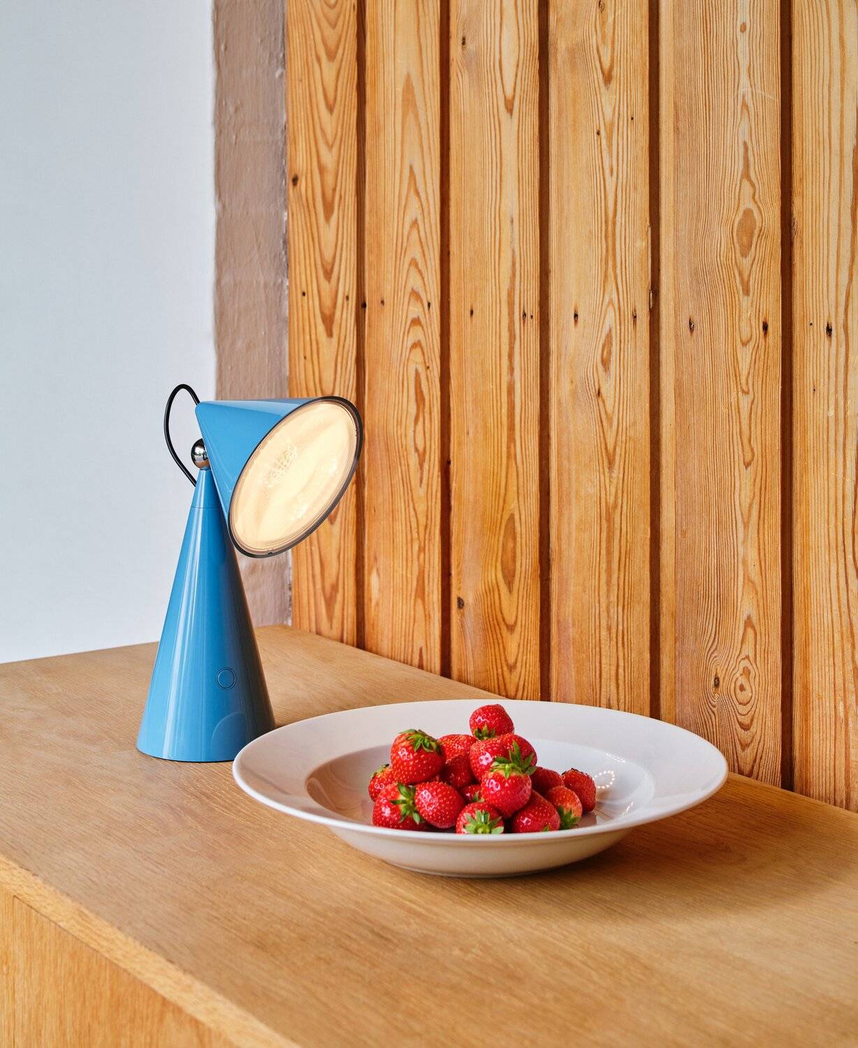 LED Ricaricabile Pose 25 cm Blu
