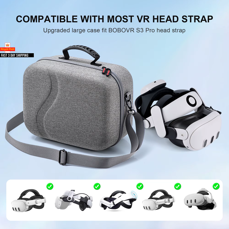 Meta quest 3 DEVASO Universal Large Carrying Case Meta Quest 3