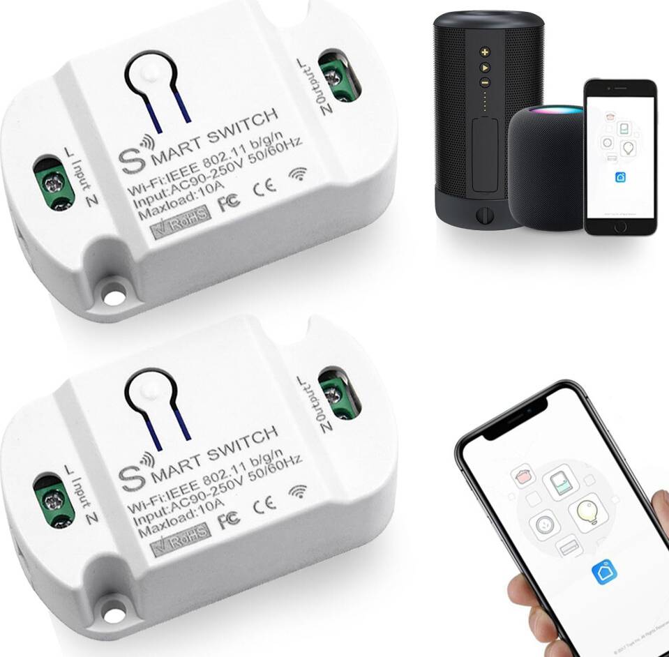 Mini WiFi Voice Control Switch Pack