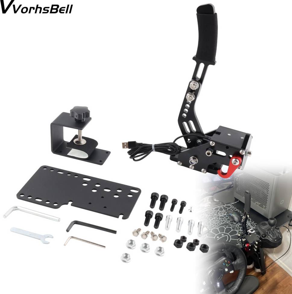 Wheel logitech g923 USB Racing Simulator Handbrake 16Bit Adjustable