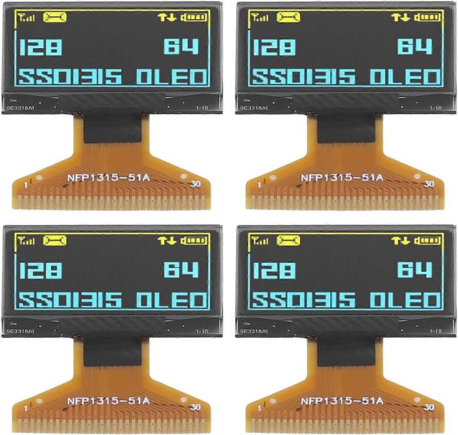 Modulo Display LCD 4 Parti 128 x 64