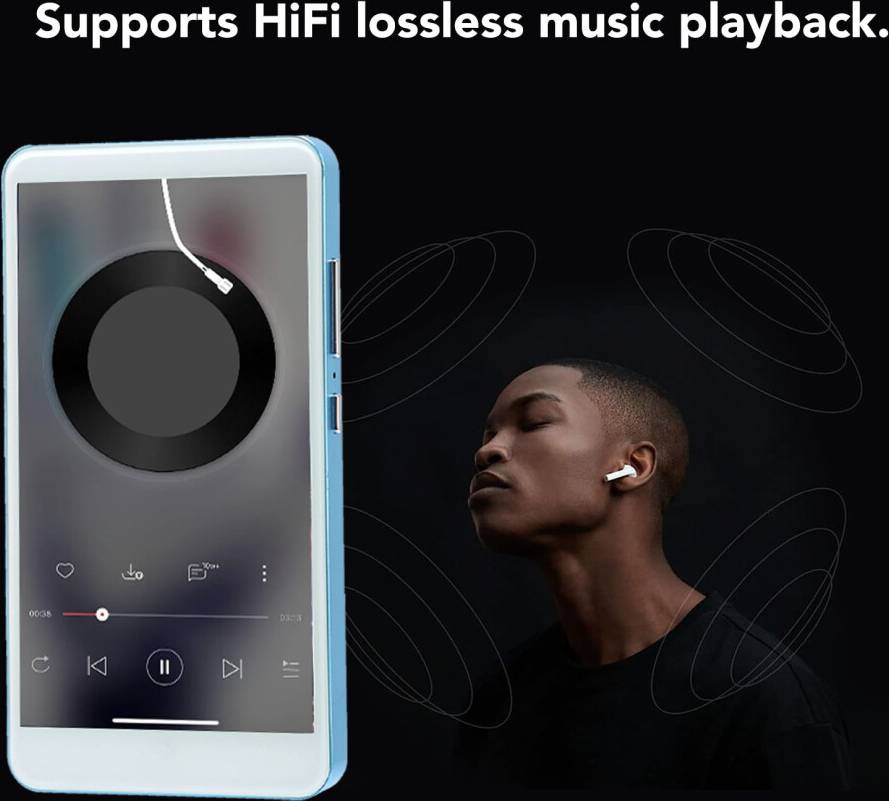 MP4 Player Bluetooth WLAN 5 Inch