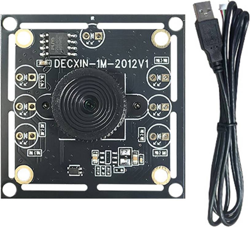 100 Wide Angle USB2.0 Bare Camera Module OV9732 1m Cable