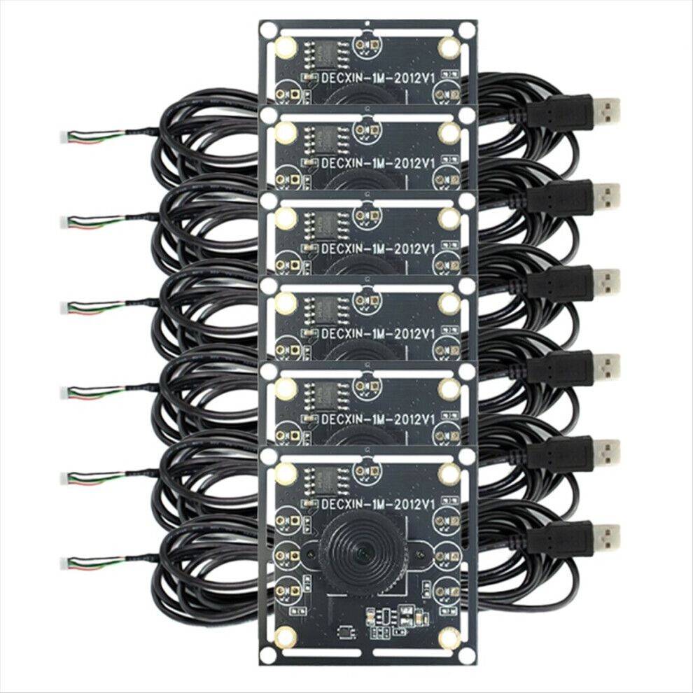 6Pcs 100 Degree Camera Module 3 Meter Cable