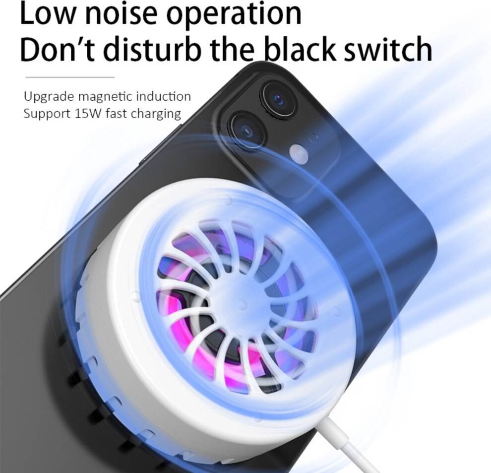 Cooler Radiator 15W Wireless Charger