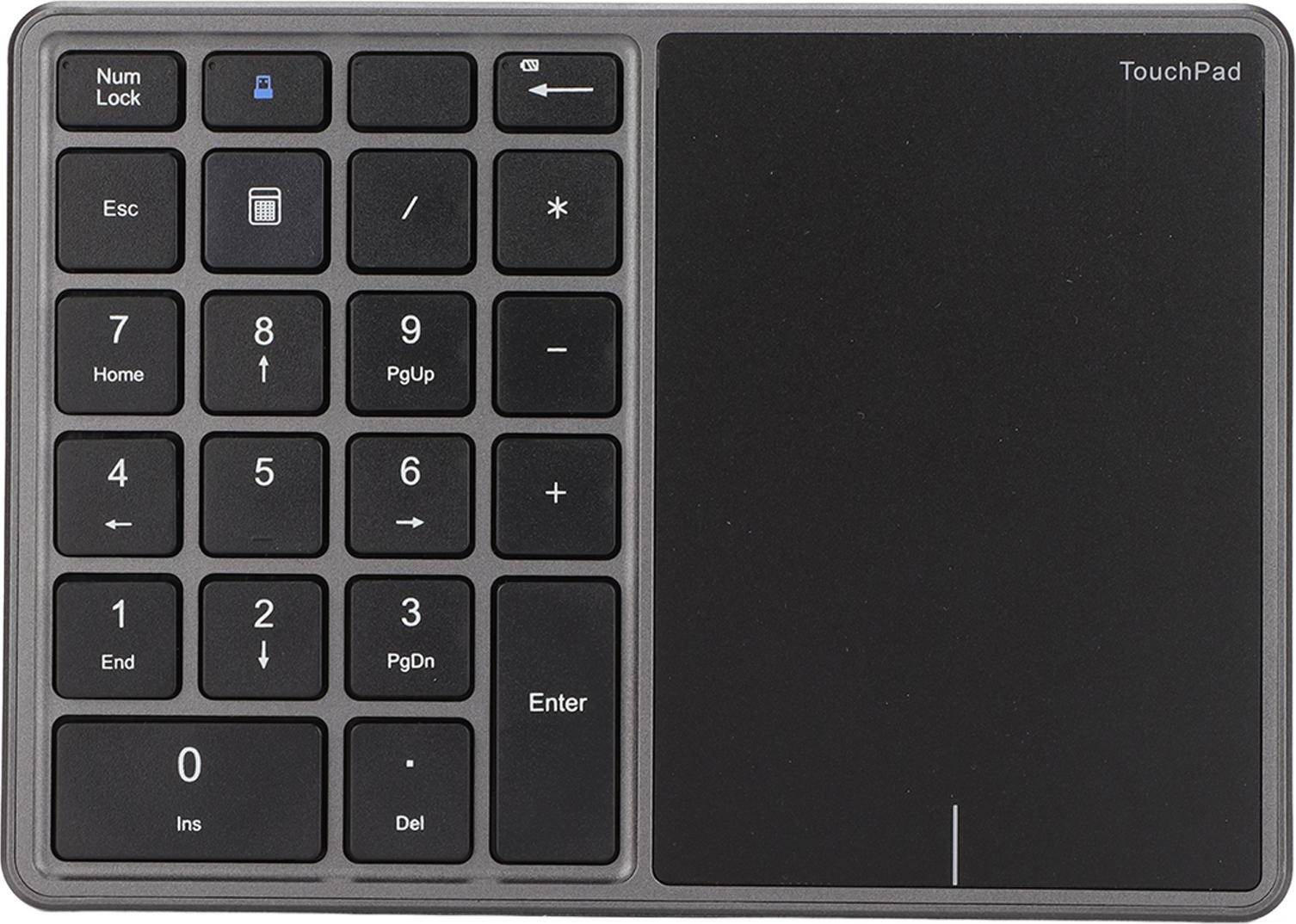 Wireless Numeric Keypad Touchpad 22 Keys