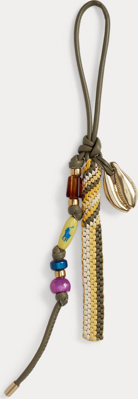 Polo Ralph Lauren Shell Bag Charm Basil Multi - Green