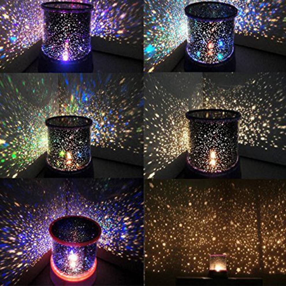 Color Changing Star Projector Night Light