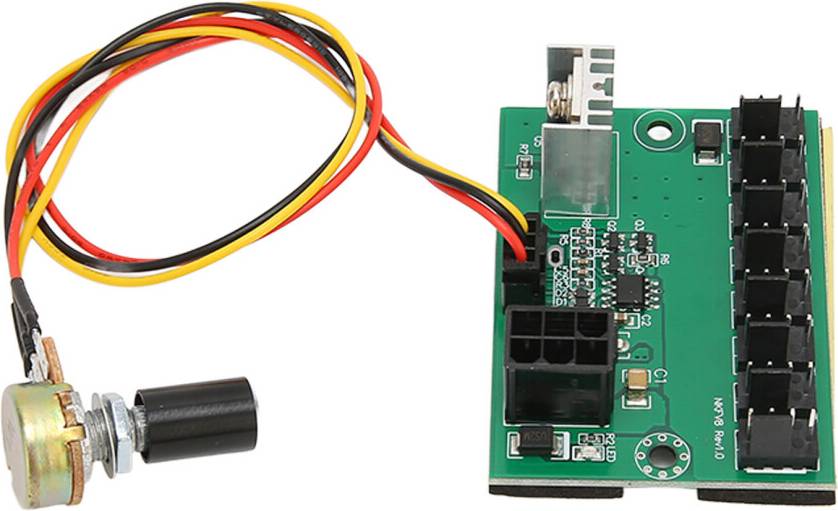 PC Fan Hub 2-Pin 3-Pin 4-Pin