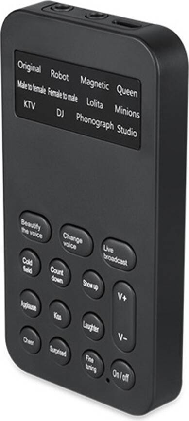 Versatile Mini Sound Card Voice Changer