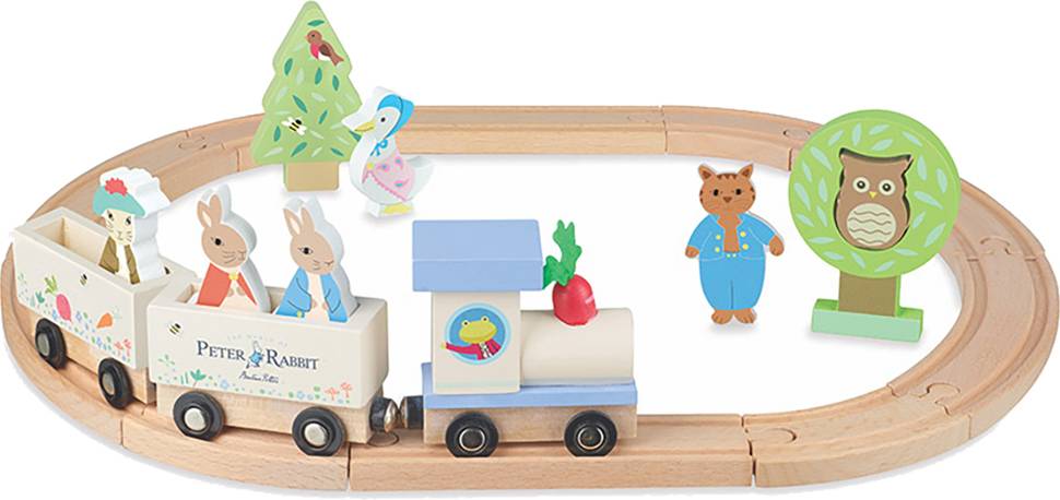 Orange Tree Toys Train Set Peter Rabbit