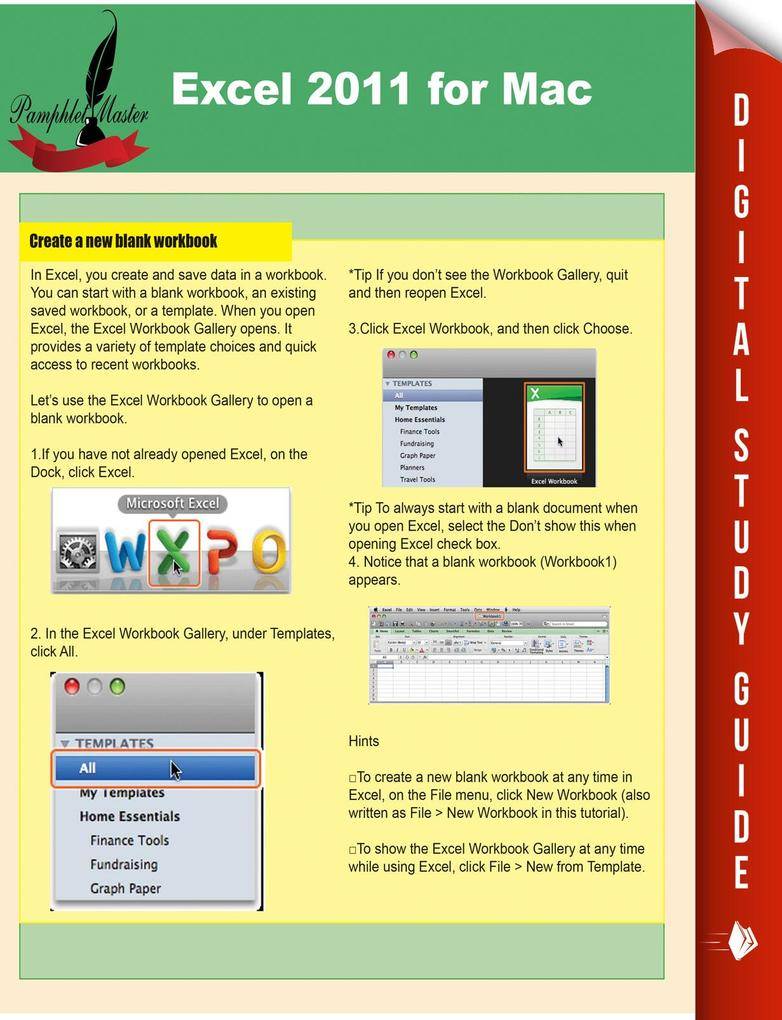 Excel 2011 Mac