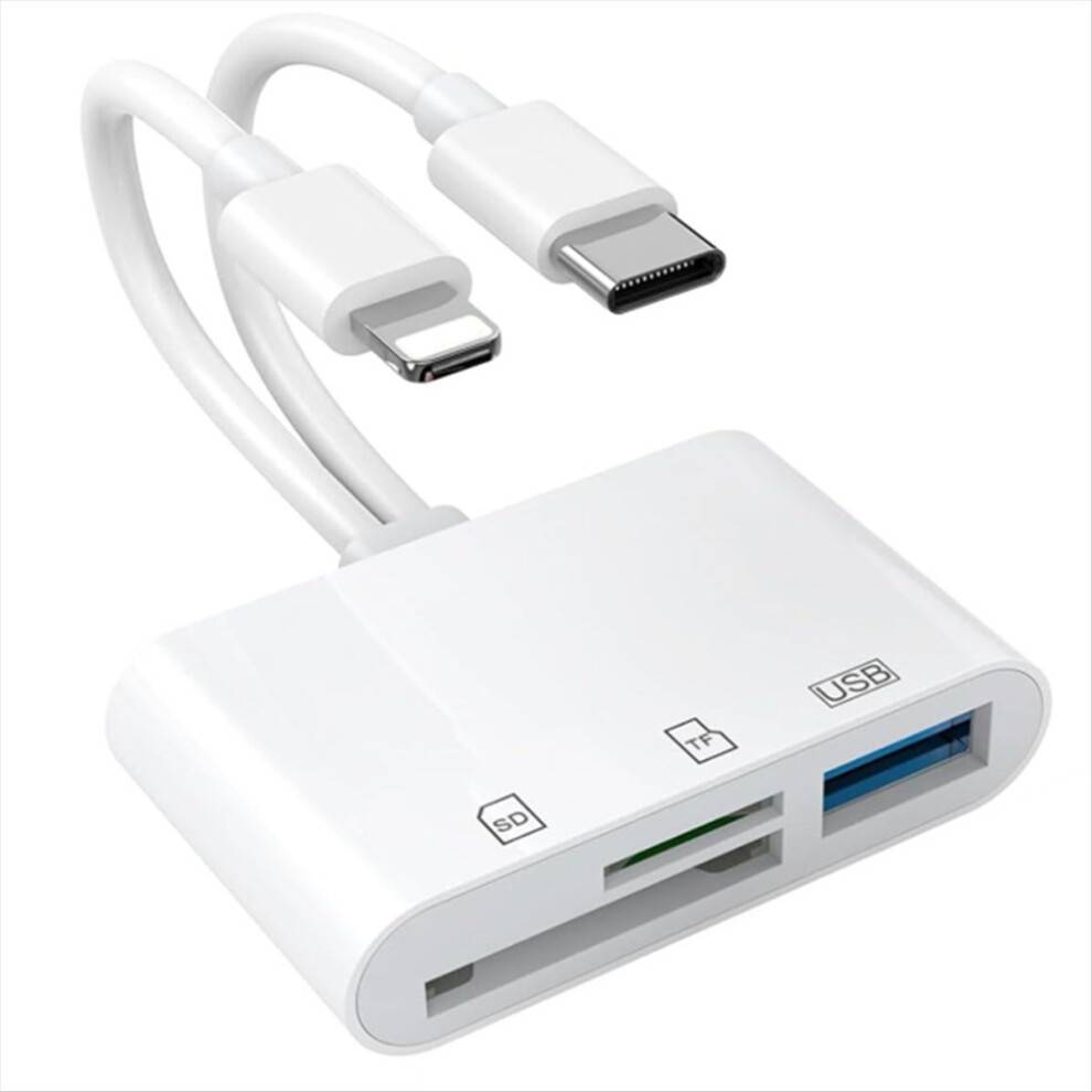 Melitt SD Card Reader Camera Adapter