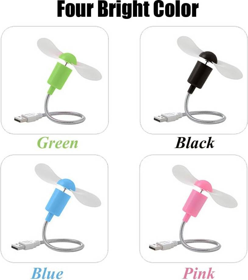 Ventola Raffreddamento Design Innovativo Collo Oca