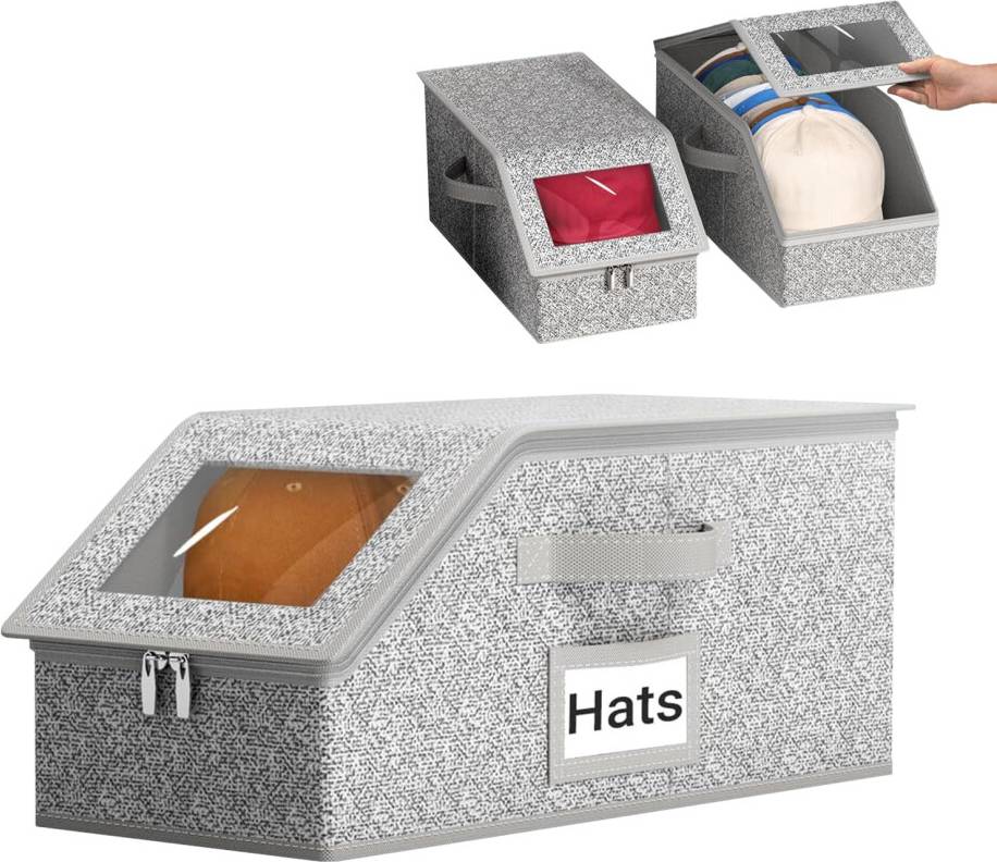 Baseball Cap Storage Rack Stackable Hat Organizer Hat Shelf