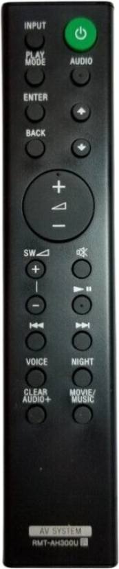 RMT-AH300U Audio System Remote Control