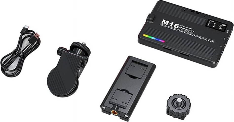 Mini RGB Rechargeable Clip-on Fill Light