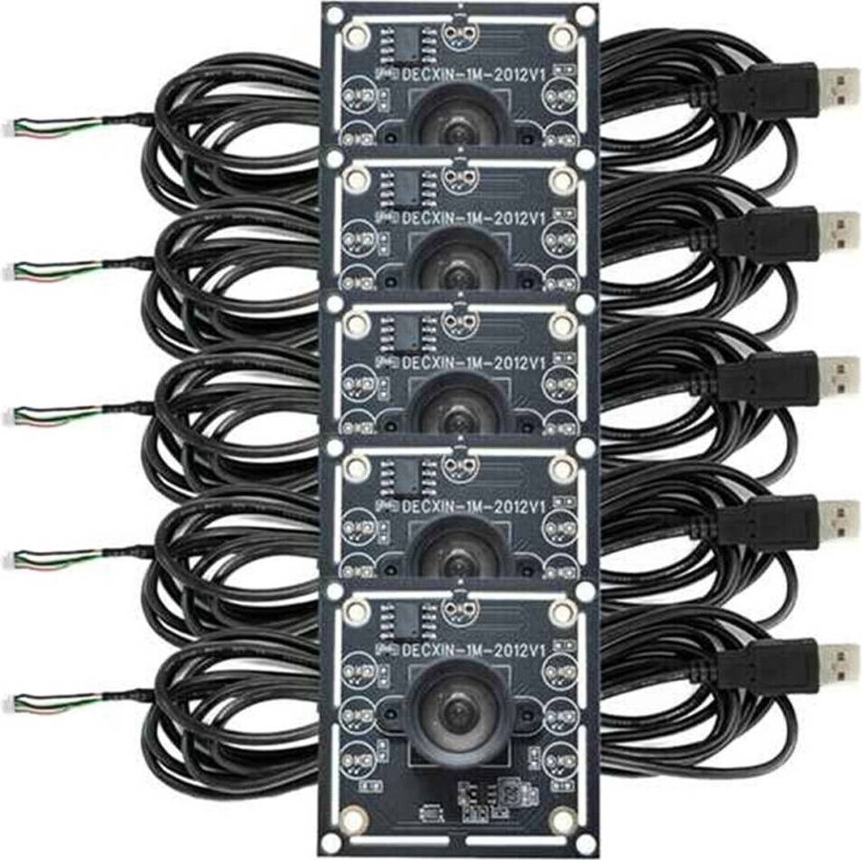 5Pcs 100 Degree Camera Module 3 Meter Cable