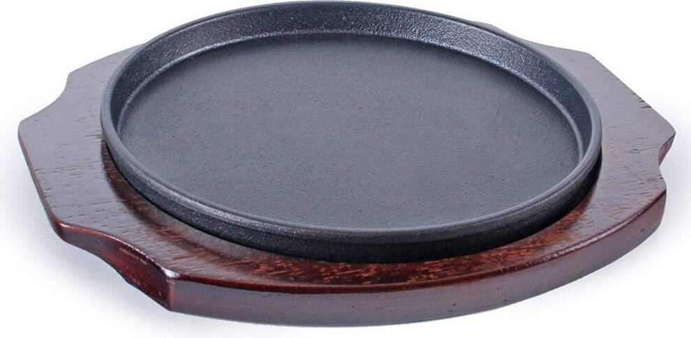 HSGRD-RND95 Cast Iron Steak Plate