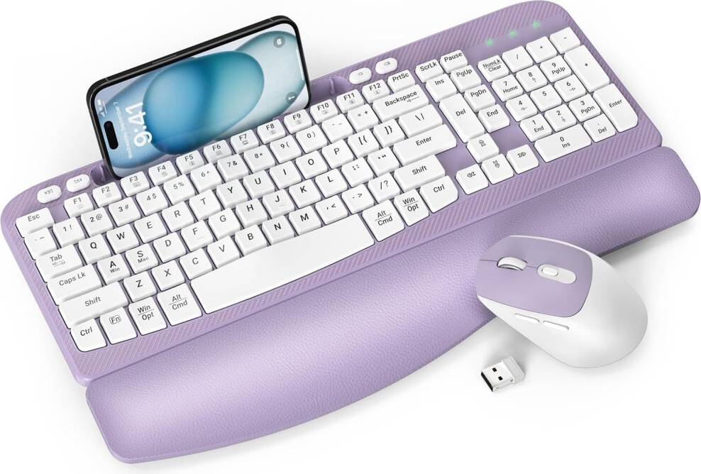 Wireless Keyboard Mouse Combo