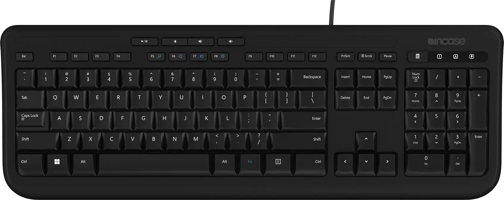 Incase Wired Keyboard Form Factor USB QWERTY