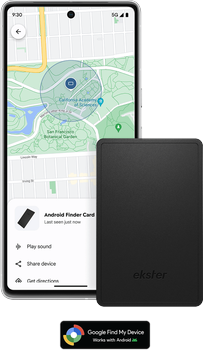 Card tracker Ekster Finder Card Android