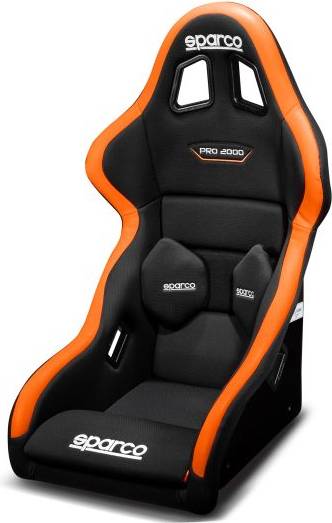 Sim racing seat Sparco Pro 2000 QRT Fibreglass Sim Racing Seat
