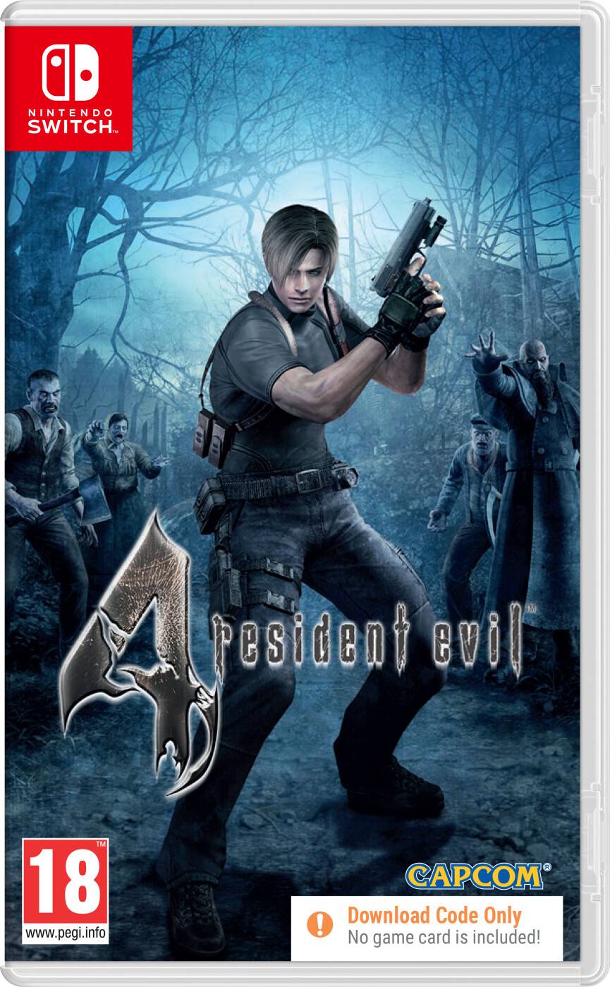 Resident Evil 4 Code in Box